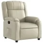 Sillón reclinable eléctrico de cuero sintético crema von , Sessel - Ref: Foro24-3205137, Preis: 283,60 €, Rabatt: %