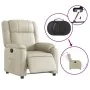 Sillón reclinable eléctrico de cuero sintético crema von , Sessel - Ref: Foro24-3205137, Preis: 283,60 €, Rabatt: %