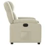 Sillón reclinable eléctrico de cuero sintético crema von , Sessel - Ref: Foro24-3205137, Preis: 283,60 €, Rabatt: %