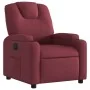 Sillón reclinable eléctrico tela rojo tinto de , Sillones - Ref: Foro24-3204347, Precio: 272,89 €, Descuento: %