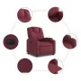 Sillón reclinable eléctrico tela rojo tinto de , Sillones - Ref: Foro24-3204347, Precio: 272,89 €, Descuento: %