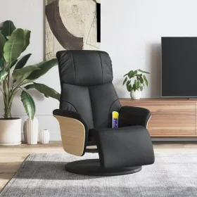 Sillón reclinable masaje con reposapiés cuero sintético negro von , Sessel - Ref: Foro24-356637, Preis: 298,74 €, Rabatt: %
