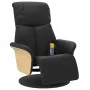 Sillón reclinable masaje con reposapiés cuero sintético negro von , Sessel - Ref: Foro24-356637, Preis: 298,74 €, Rabatt: %