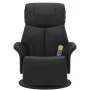 Sillón reclinable masaje con reposapiés cuero sintético negro von , Sessel - Ref: Foro24-356637, Preis: 298,74 €, Rabatt: %