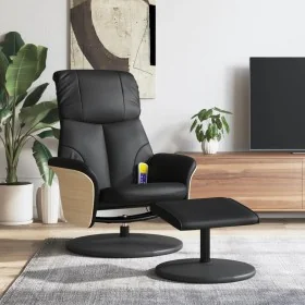 Sillón reclinable masaje con reposapiés cuero sintético negro von , Sessel - Ref: Foro24-356640, Preis: 203,28 €, Rabatt: %