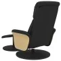Sillón reclinable masaje con reposapiés cuero sintético negro by , Armchairs - Ref: Foro24-356640, Price: 203,28 €, Discount: %