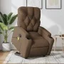 Silla de masaje reclinable de pie de tela marrón by , Armchairs - Ref: Foro24-3204726, Price: 326,55 €, Discount: %
