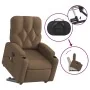 Silla de masaje reclinable de pie de tela marrón by , Armchairs - Ref: Foro24-3204726, Price: 326,55 €, Discount: %