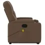 Silla de masaje reclinable de pie de tela marrón by , Armchairs - Ref: Foro24-3204726, Price: 326,55 €, Discount: %