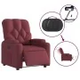 Sillón reclinable eléctrico tela rojo tinto von , Sessel - Ref: Foro24-3204689, Preis: 247,18 €, Rabatt: %