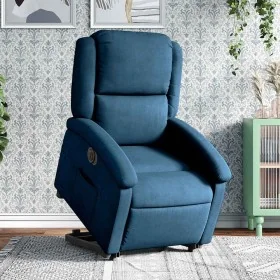 Sillón eléctrico reclinable elevable de terciopelo azul von , Sessel - Ref: Foro24-3204332, Preis: 361,56 €, Rabatt: %