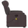 Sillón masaje eléctrico reclinable elevable tela marrón oscuro de , Sillones - Ref: Foro24-3205357, Precio: 366,63 €, Descuen...