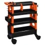 FX-Tools Carrito de herramientas de 4 niveles negro y naranja by , Cargo forklifts - Ref: Foro24-447439, Price: 63,63 €, Disc...