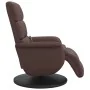Sillón reclinable masaje con reposapiés cuero sintético marrón von , Sessel - Ref: Foro24-356726, Preis: 258,56 €, Rabatt: %