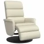 Sillón reclinable con reposapiés cuero sintético color crema von , Sessel - Ref: Foro24-356718, Preis: 239,14 €, Rabatt: %