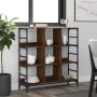Aparador de madera de ingeniería marrón roble 102x32x103,5 cm von , Sideboards - Ref: Foro24-837731, Preis: 54,68 €, Rabatt: %
