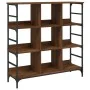Aparador de madera de ingeniería marrón roble 102x32x103,5 cm von , Sideboards - Ref: Foro24-837731, Preis: 54,68 €, Rabatt: %