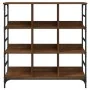 Aparador de madera de ingeniería marrón roble 102x32x103,5 cm von , Sideboards - Ref: Foro24-837731, Preis: 54,68 €, Rabatt: %