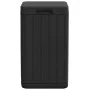 Cubo de basura de exterior PP gris antracita 38x38x65 cm by , Garbage cans and trash cans - Ref: Foro24-364224, Price: 147,28...