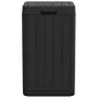 Cubo de basura de exterior PP gris antracita 38x38x65 cm by , Garbage cans and trash cans - Ref: Foro24-364224, Price: 147,28...