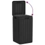 Cubo de basura de exterior PP gris antracita 38x38x65 cm by , Garbage cans and trash cans - Ref: Foro24-364224, Price: 147,28...