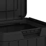 Cubo de basura de exterior PP gris antracita 38x38x65 cm by , Garbage cans and trash cans - Ref: Foro24-364224, Price: 147,28...