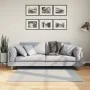 Alfombra de pelo corto suave lavable HUARTE azul 120x120 cm by , Rugs - Ref: Foro24-375132, Price: 37,74 €, Discount: %