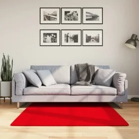 Alfombra de pelo corto suave lavable HUARTE rojo 120x120 cm von , Teppiche - Ref: Foro24-375170, Preis: 44,92 €, Rabatt: %