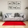 Alfombra de pelo corto suave lavable HUARTE rojo 120x120 cm de , Alfombras - Ref: Foro24-375170, Precio: 44,88 €, Descuento: %