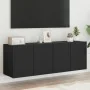 Muebles para TV de pared 2 unidades negro 60x30x41 cm von , TV-Möbel - Ref: Foro24-836941, Preis: 74,80 €, Rabatt: %