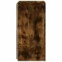 Muebles TV de pared luces LED 2 uds roble ahumado 30,5x35x70 cm de , Muebles TV - Ref: Foro24-837241, Precio: 92,86 €, Descue...