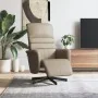 Sillón reclinable con reposapiés cuero sintético capuchino von , Sessel - Ref: Foro24-356707, Preis: 215,23 €, Rabatt: %
