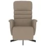 Sillón reclinable con reposapiés cuero sintético capuchino von , Sessel - Ref: Foro24-356707, Preis: 215,23 €, Rabatt: %