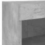 Muebles TV pared con LED 5 pzas madera ingeniería gris hormigón von , TV-Möbel - Ref: Foro24-3216607, Preis: 158,05 €, Rabatt: %