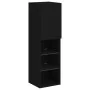 Muebles de TV de pared con LED 5 pzas madera ingeniería negro von , TV-Möbel - Ref: Foro24-3216605, Preis: 177,22 €, Rabatt: %
