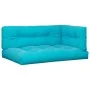Cojines para asientos de palets 3 piezas tela turquesa by , Cushions for chairs and sofas - Ref: Foro24-3217132, Price: 93,50...
