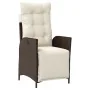 Set comedor de jardín 7 pzas con cojines ratán sintético marrón by , Garden sets - Ref: Foro24-3213411, Price: 1,00 €, Discou...
