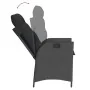 Set de comedor de jardín 7 pzas y cojines ratán sintético negro de , Conjuntos de jardín - Ref: Foro24-3213189, Precio: 868,6...