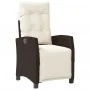 Set comedor de jardín 5 piezas y cojines ratán sintético marrón de , Conjuntos de jardín - Ref: Foro24-3213196, Precio: 625,9...
