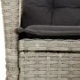 Set comedor jardín 7 pzas y cojines ratán sintético gris claro by , Garden sets - Ref: Foro24-3213290, Price: 932,67 €, Disco...