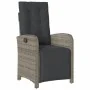 Set comedor de jardín 5 piezas con cojines ratán sintético gris by , Garden sets - Ref: Foro24-3212565, Price: 650,56 €, Disc...