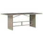 Set comedor de jardín 9 pzas cojines ratán sintético gris claro by , Garden sets - Ref: Foro24-3212268, Price: 1,00 €, Discou...