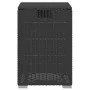 Mesa cubierta para bombona de propano ratán negro 40x40x60 cm by , Garden tables - Ref: Foro24-366294, Price: 72,09 €, Discou...