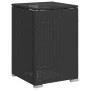 Mesa cubierta para bombona de propano ratán negro 40x40x60 cm by , Garden tables - Ref: Foro24-366294, Price: 72,09 €, Discou...