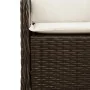 Set comedor de jardín 7 pzas con cojines ratán sintético marrón by , Garden sets - Ref: Foro24-3211945, Price: 706,49 €, Disc...