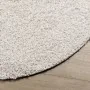 Alfombra de pelo largo moderna crema Ø 240 cm by , Rugs - Ref: Foro24-375248, Price: 110,24 €, Discount: %