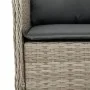 Set comedor de jardín 5 pzas cojines ratán sintético gris claro von , Gartensets - Ref: Foro24-3211993, Preis: 519,86 €, Raba...