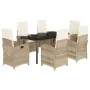 Set comedor de jardín 7 pzas con cojines ratán sintético beige von , Gartensets - Ref: Foro24-3212385, Preis: 876,09 €, Rabat...