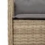 Set comedor de jardín 5 pzas con cojines ratán sintético beige by , Garden sets - Ref: Foro24-3211985, Price: 539,15 €, Disco...