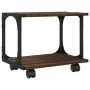 Soporte de impresora 2 niveles marrón roble 41x28x33,5 cm von , Drucker unterstützt - Ref: Foro24-842275, Preis: 24,47 €, Rab...